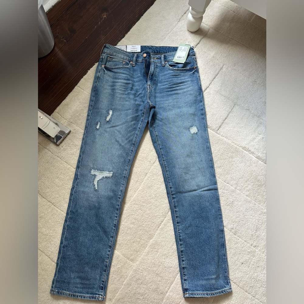 H&M blue jeans with stretch